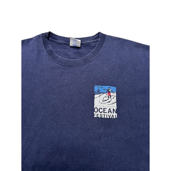 Y2K San Clemente Ocean Festival 2020 Surf Rescue Shirt Men’s size Large - Picture 3 of 9